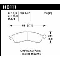 Колодки тормозные HB111D.610 HAWK ER-1 - Колодки тормозные HB111D.610 HAWK ER-1