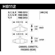 Колодки тормозные HB112D.540 HAWK ER-1 - Колодки тормозные HB112D.540 HAWK ER-1