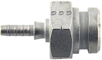 Фитинг мама M10*1.25 под обратный конус, под ключ 19mm D-03 нерж. сталь, под опрессовку S759-03-32Z1