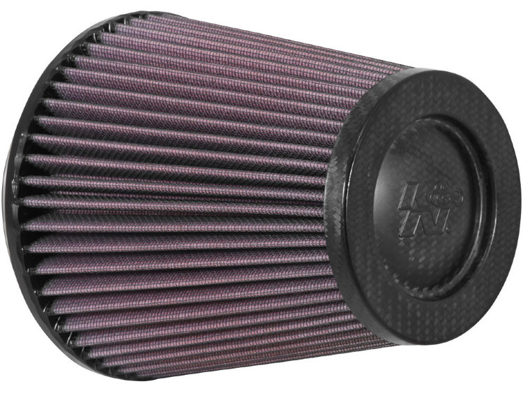 Фильтр нулевого сопротивления универсальный K&N RP-5101   Air Filter - Carbon Fiber Top