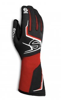 Перчатки для картинга SPARCO TIDE K, черный/красный, размер 10, 0028610RSNR
