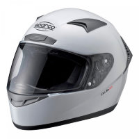 Шлем закрытый SPARCO Club X-1 белый, размер XS, 0033190XS