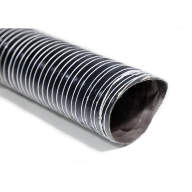 Воздуховод силиконовый, диаметр 51mm, до +255°С, цена за 1м, Thermal Division TDAD151B черный - Воздуховод силиконовый, диаметр 51mm, до +255°С, цена за 1м, Thermal Division TDAD151B черный