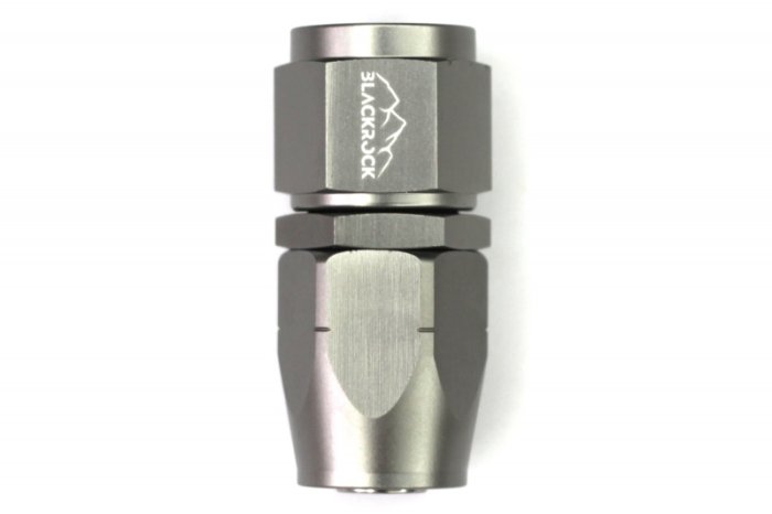 - 8 AN (8AN AN8) фитинг прямой 20 серия Cutter Style, BLACKROCK LAB A08-001-2Ti