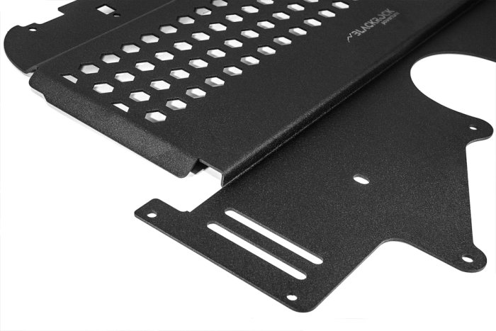 Защита радиатора маслянного (алюминий) BMW M2 G87; M3 G80; M4 G82 BLACKROCK LAB BMW-CS-8183