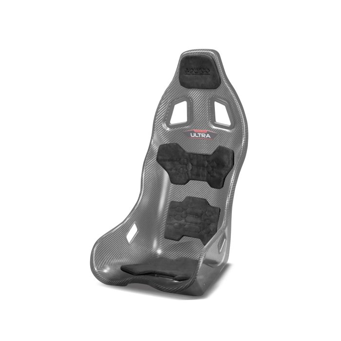 Подушки (комплект) для сиденья ULTRA CARBON SPARCO, Alcantara, 010411PAD1