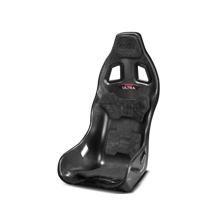 Подушки (комплект) для сиденья ULTRA CARBON SPARCO, Alcantara, 010411PAD1