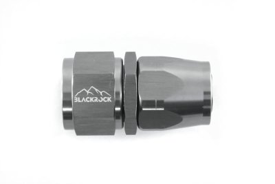 - 12 AN (12AN AN12) фитинг прямой 20 серия Cutter Style, BLACKROCK LAB A12-001-2Ti