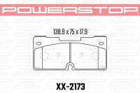 Колодки тормозные 36-2173 PowerStop Z36 перед Cadillac Escalade, Chevrolet Tahoe, 2021->