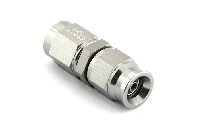 Фитинг мама AN-03 3/8X24 под прямой конус, вращающийся D-03 алюминий T03-001-6Ti, BLACKROCK LAB