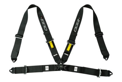 Ремень безопасности RPE 4 точки, 3-3", FIA 8853-1998 чёрный, RPE-SB433SB
