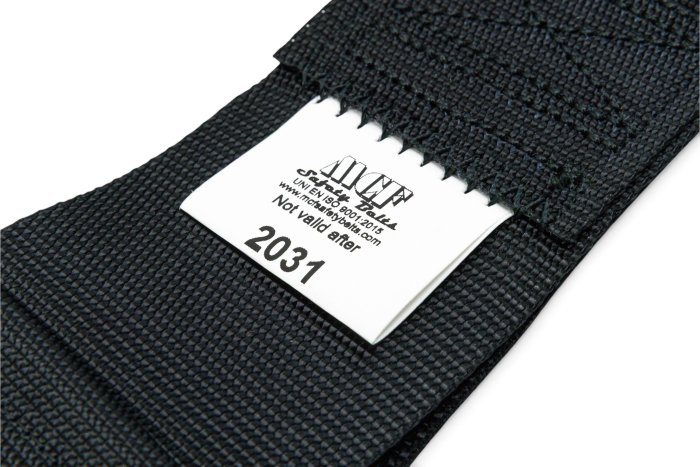 Ремень безопасности RPE 4 точки, 3-3", FIA 8853-1998 чёрный, RPE-SB433SB