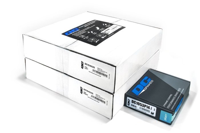 КОМПЛЕКТ ЗАДНИЙ Тормозные диски + колодки  DC Brakes JEEP Grand Cherokee SRT8 11->, 350х28мм