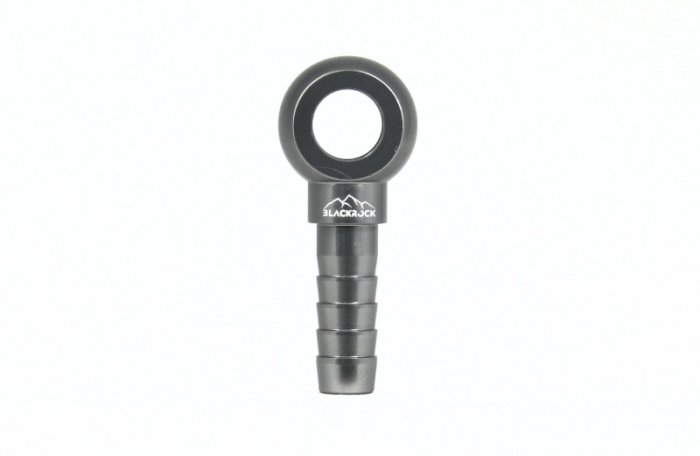 Адаптер PUSH FIT шланг P405, диаметр "ёлочки" 9,3mm - Banjo I.D. 10,5mm BLACKROCK LAB, P05-50M105