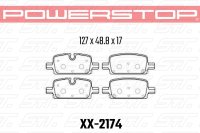 Колодки тормозные 36-2174 PowerStop Z36 задние Cadillac Escalade, Chevrolet Tahoe, 2021->