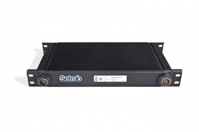 Радиатор масляный 25 рядов; 405 mm ширина; ProLine STD (M22x1,5 выход) Setrab, 50-925-7612