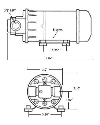 Насос масляный MOCAL TCP1 производительность 10L/min