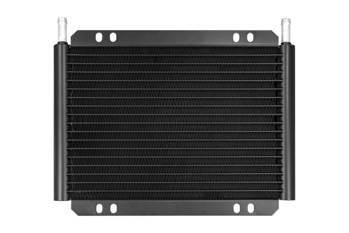 Радиатор трансмиссионный универсальный 19 рядов; 276*192*16mm BLACKROCK LAB URT-419