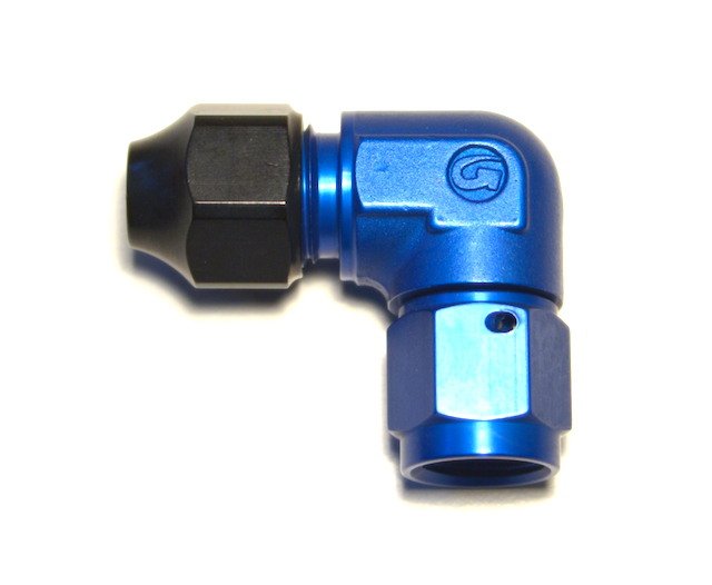 Фитинг AN-06, 90°, Hardline, алюминий, Goodridge HL823-06D