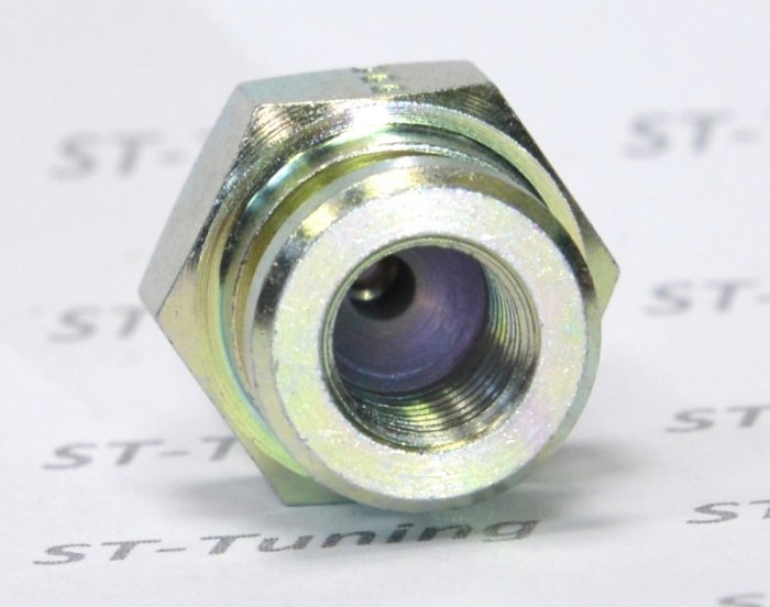 Фитинг мама AN-03 3/8X24 под прямой конус, под ключ 19mm D-03 сталь 758-03-03P, Goodridge