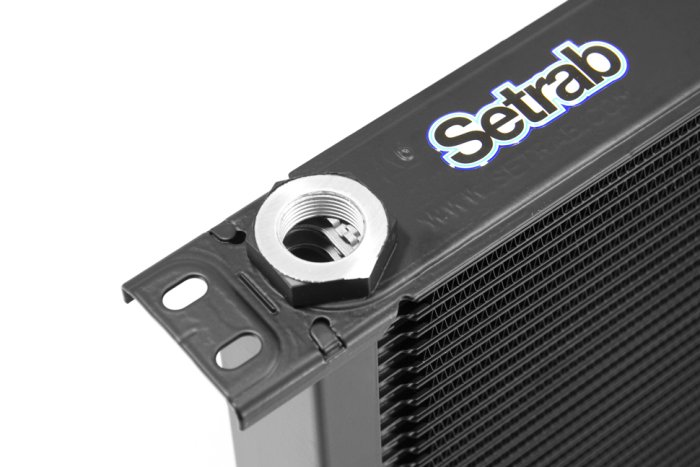 Радиатор масляный 44 ряда; 330 mm ширина; ProLine STD (M22x1,5 выход) Setrab, 50-644-7612