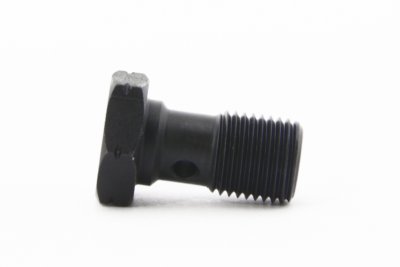 Болт (штуцер) для banjo M10x1 L=18mm  нерж. сталь ЧЕРНЫЙ, Goodridge 992-03-31SCBK