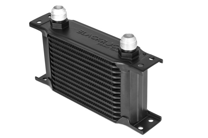 Радиатор масляный 13 рядов; 210 mm ширина; STD (10-AN выход) BLACKROCK LAB, URB-313