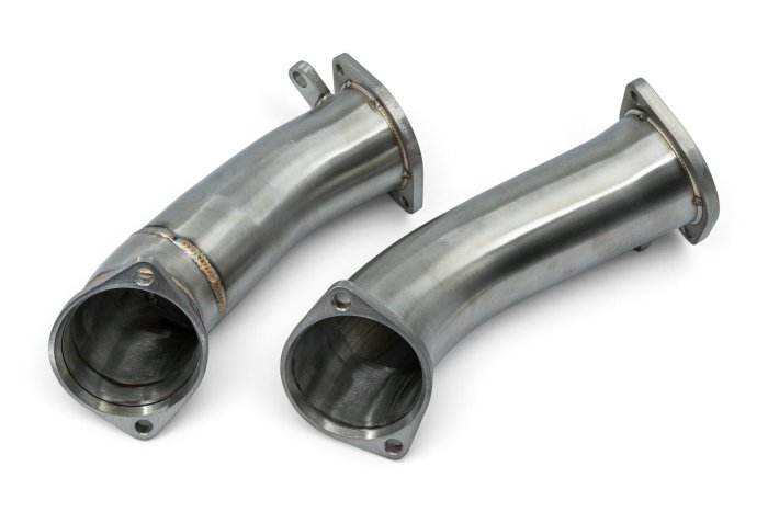 Приемная труба (даунпайп) термоэкран BMW-DP-9068 BlackRock Lab BMW M5 G90 2025->