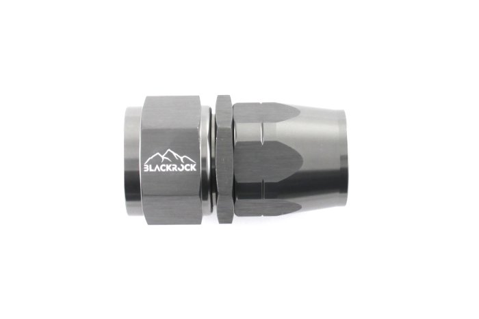 - 16 AN (16AN AN16) фитинг прямой 20 серия Cutter Style, BLACKROCK LAB A16-001-2Ti