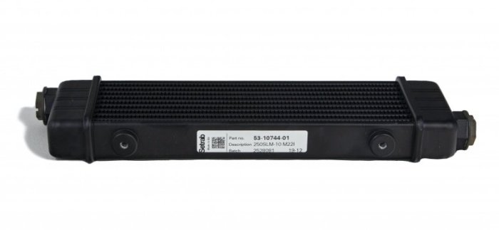 Радиатор масляный 320x101x40; ProLine Slimline SLM (M22x1,5 выход) Setrab, 53-10744, 250-10