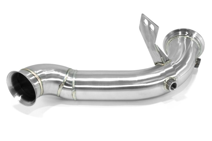 Приемная труба (даунпайп) MB-DP-0274 BlackRock Lab MB C-Class W205 M274 C160; C180; C200; C250; C300