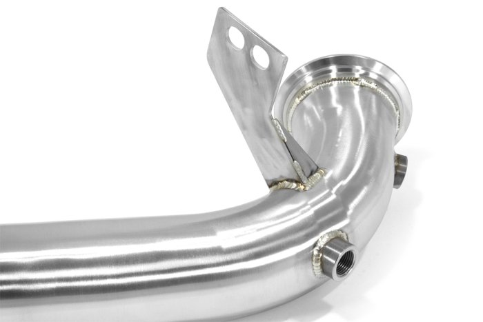 Приемная труба (даунпайп) MB-DP-0274 BlackRock Lab MB C-Class W205 M274 C160; C180; C200; C250; C300