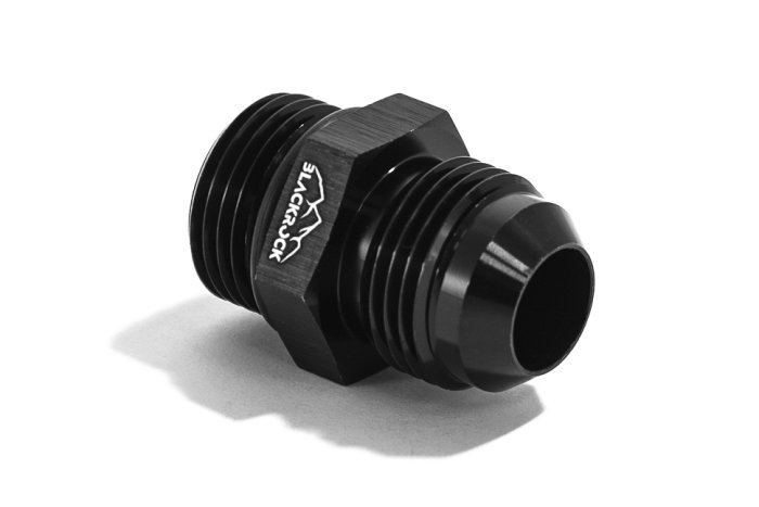 Адаптер П AN10 - П ORB AN10, алюминий, BLACKROCK LAB, AN920-10ORB10BK (чёрный)