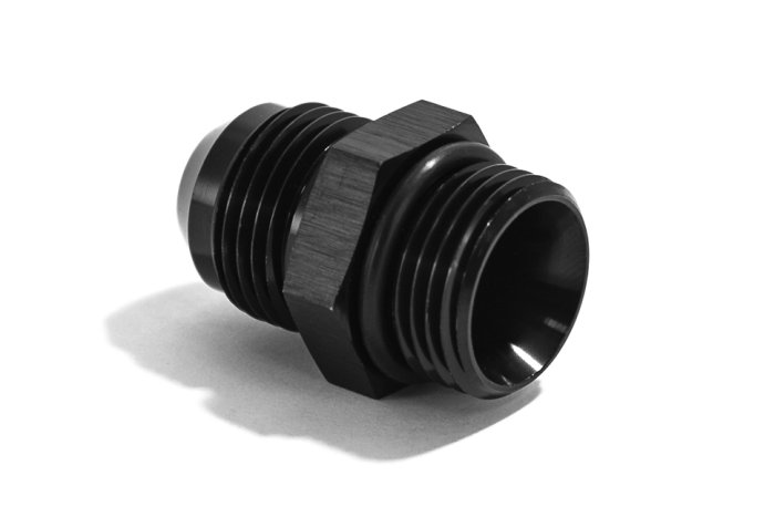 Адаптер П AN10 - П ORB AN10, алюминий, BLACKROCK LAB, AN920-10ORB10BK (чёрный)