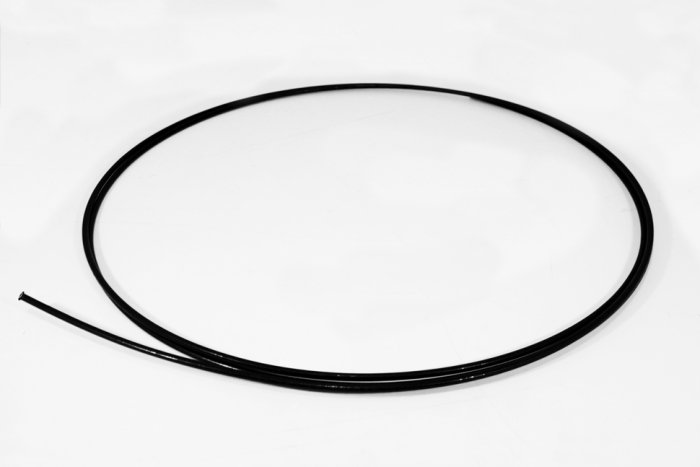 Трубка тормозная D-03, max длина 3 m. (цена за 1м) алюминий покрытие Polyamid, ATEC 649.909