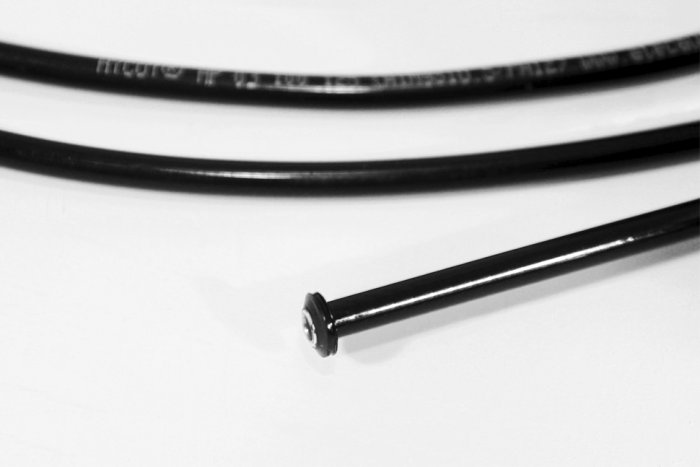 Трубка тормозная D-03, max длина 3 m. (цена за 1м) алюминий покрытие Polyamid, ATEC 649.909