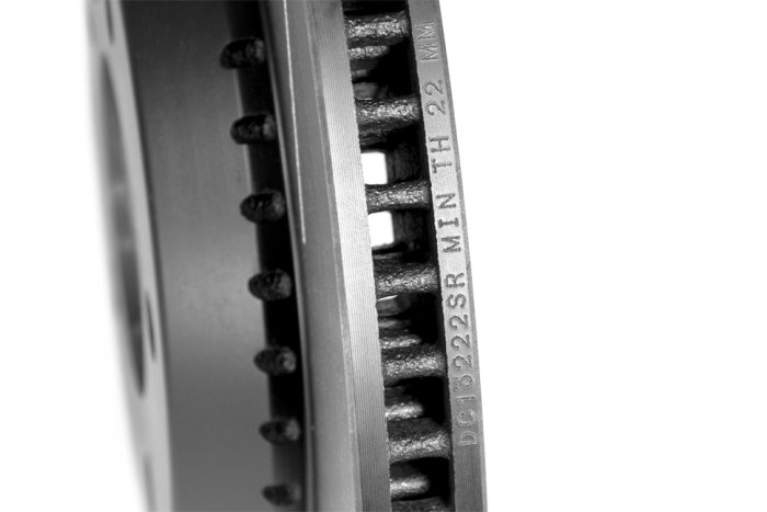 Тормозной диск DEFENDER 2020-> 18" DC Brakes 325x25mm, ЗАДНИЙ, DC13222S