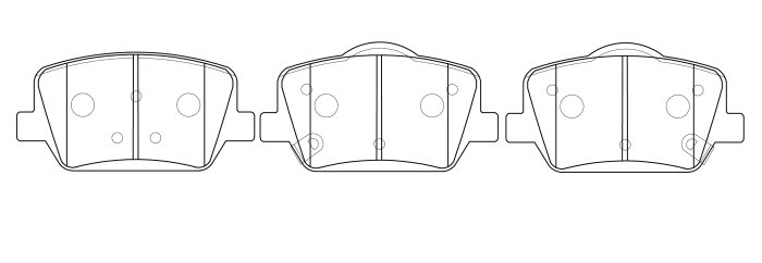 Колодки тормозные DC9076P16 DC Brakes Street STR.S+ задние ZEEKR 001, 009, VOYAH DREAM, TAISHAN
