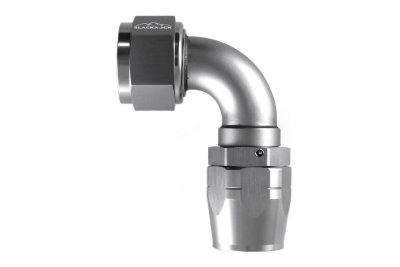- 16 AN (16AN AN16) фитинг 90°, 20 серия Cutter Style, BLACKROCK LAB A16-090-2Ti