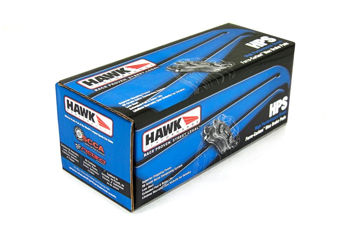 Колодки тормозные HB700F.562 HAWK HPS  перед Subaru WRX