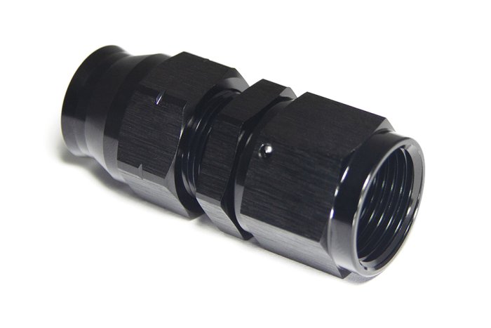 Фитинг AN-10, прямой "мама" Hardline, алюминий, BLACKROCK LAB H10-001-BK