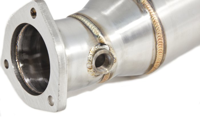 Приемная труба (даунпайп) AU-DP-0312 BlackRock Lab 2.0 TFSI A4 (B9), A5 (F5); Q5 (FYB)