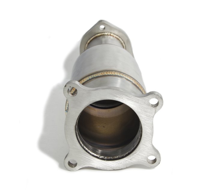 Приемная труба (даунпайп) AU-DP-0312 BlackRock Lab 2.0 TFSI A4 (B9), A5 (F5); Q5 (FYB)