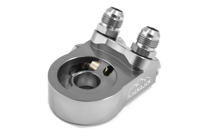 Проставка адаптер под масляный фильтр С ТЕРМОСТАТОМ  адаптеры M20x1,5mm; 3/4" BLACKROCK LAB SP-1030