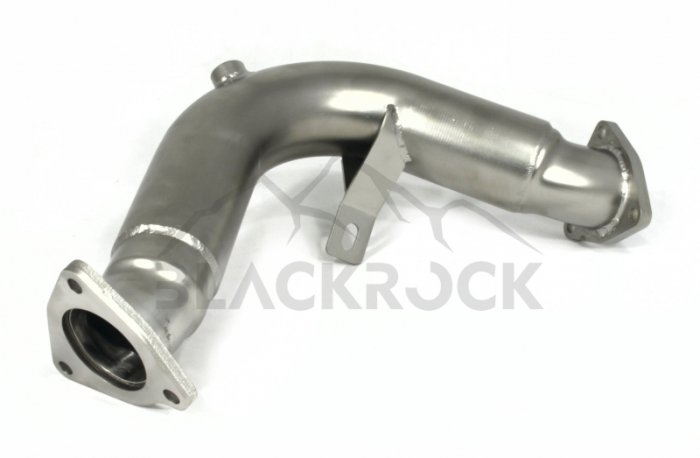 Приемная труба (даунпайп) AU-DP-0315 BlackRock Lab Audi 3.0 TFSI A6, A7, A8, S4 B8, S5 B8, SQ5 