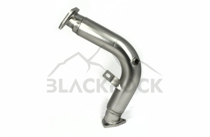 Приемная труба (даунпайп) AU-DP-0315 BlackRock Lab Audi 3.0 TFSI A6, A7, A8, S4 B8, S5 B8, SQ5 