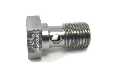 Болт (штуцер) для banjo 1/2X20 L=12mm, алюминий, BLACKROCK LAB, BB1-1220
