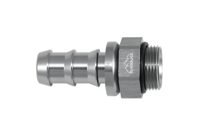 - 10 AN (10AN AN10) фитинг прямой ПАПА M22 x 1,5 mm, PUSH FIT серия BLACKROCK LAB P10-001-M22Ti