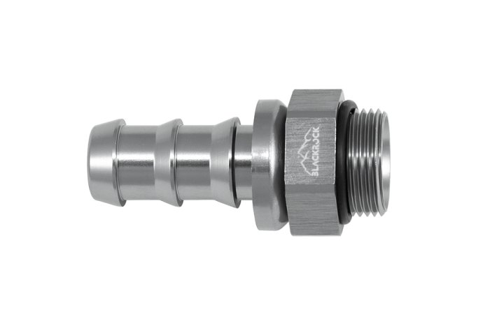 - 10 AN (10AN AN10) фитинг прямой ПАПА M22 x 1,5 mm, PUSH FIT серия BLACKROCK LAB P10-001-M22Ti