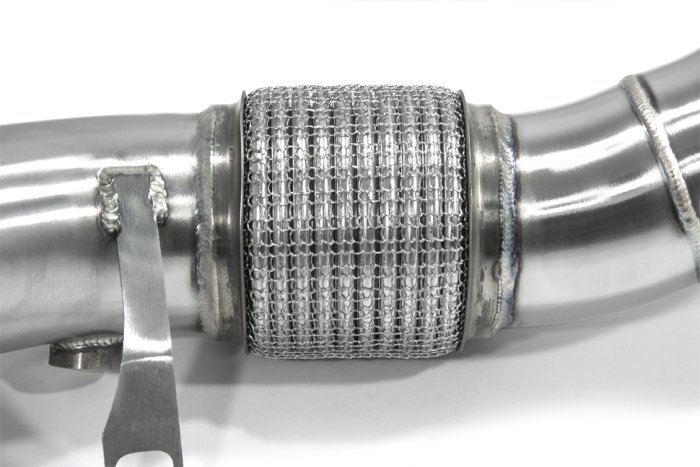 Приемная труба (даунпайп) BMW-DP-9663 BlackRock Lab BMW X5M F95, X6M F96 (S63) 2021->